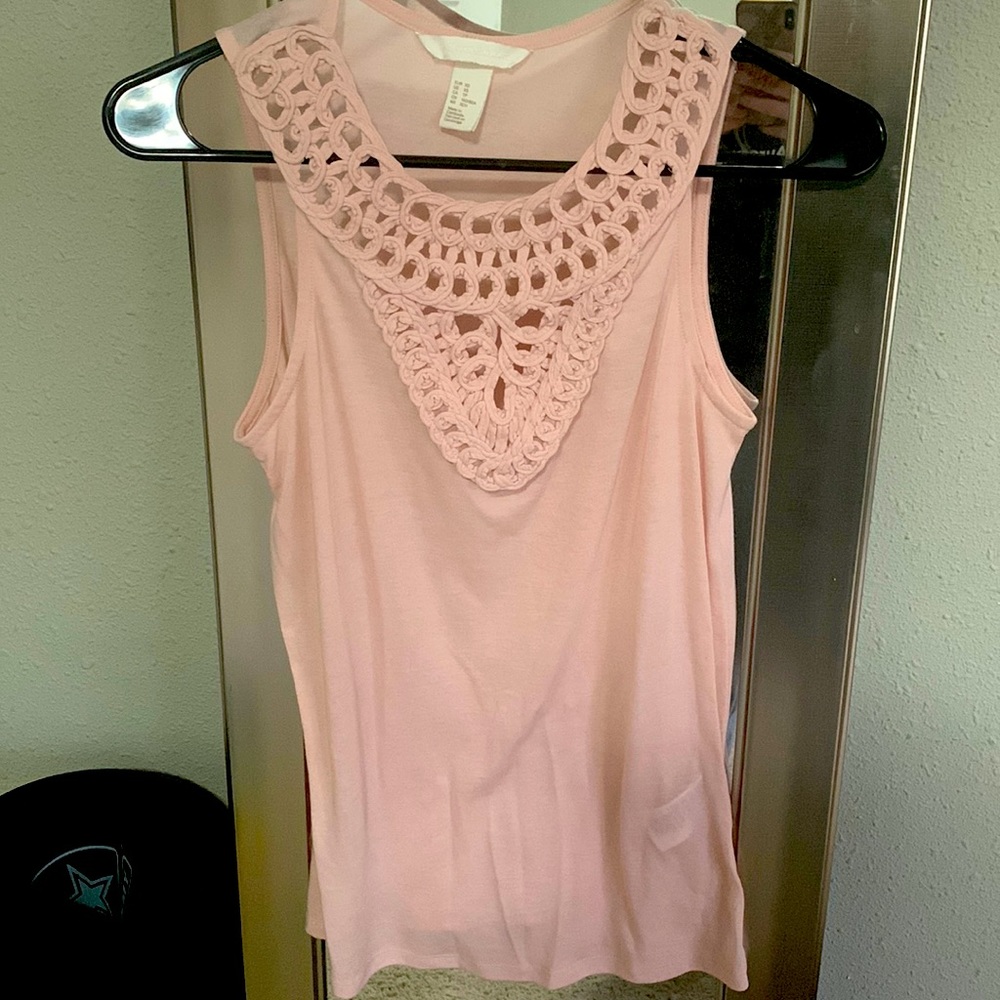 H&M pink XS tank
